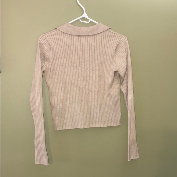 Calvin Klein Tan Collared Shirt - Picture 7 of 11